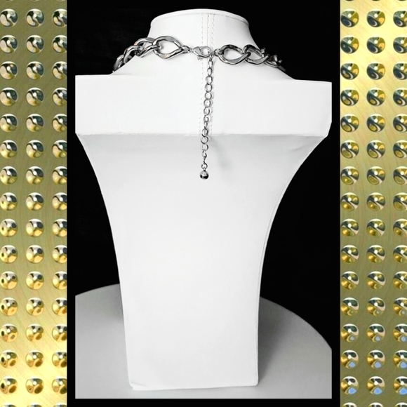 NWOT: Women's Thick Silver Chain - Picture 6 of 8